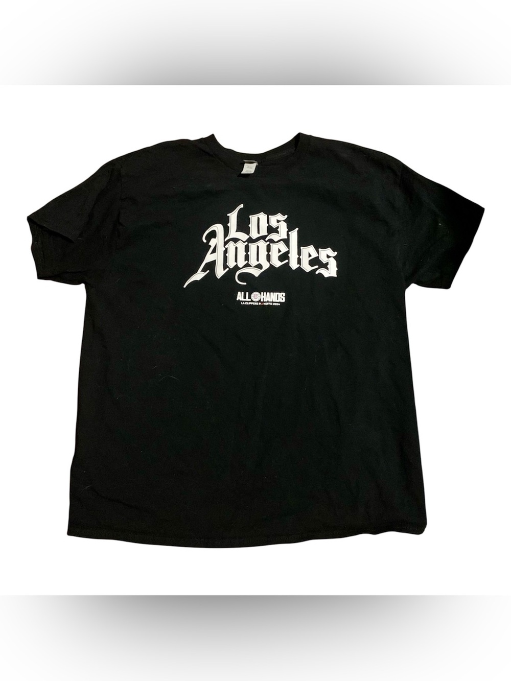 LA Clippers "All Hands" 2024 Playoff T-Shirt